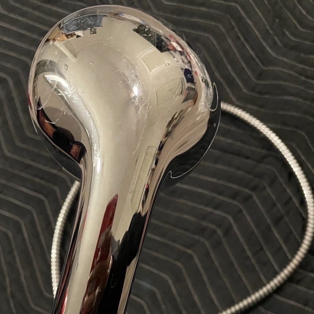 EUC Single Water Pik Hose PowerSpray Shower Head, Multiple Settings All Chrome - Picture 8 of 13